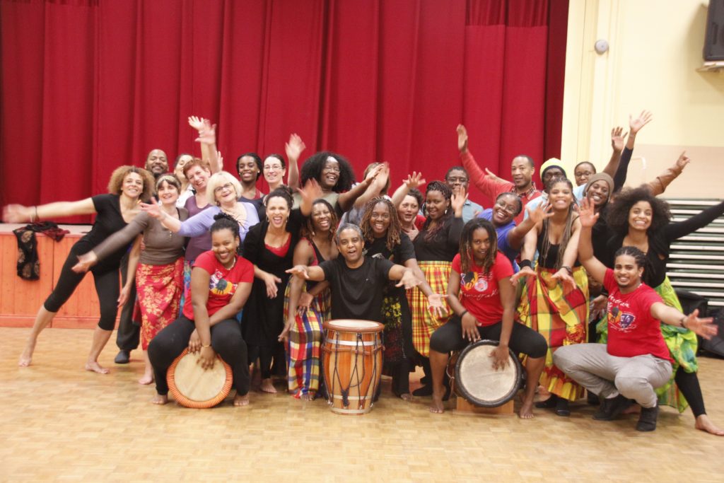Les participants du stage