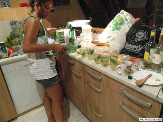 préparation de Mojito